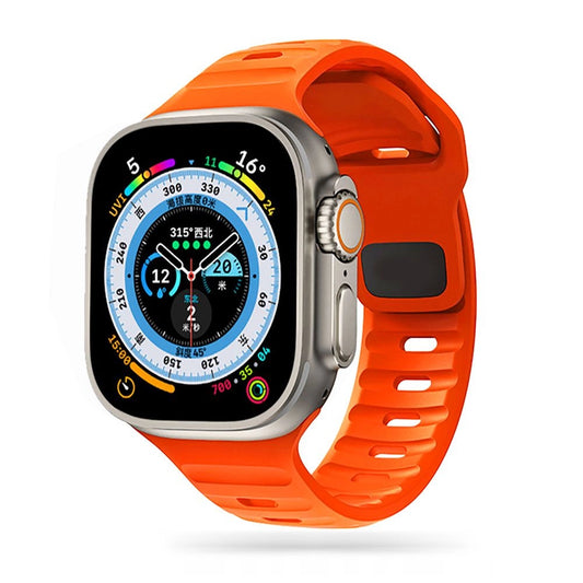 Tech-Protect IconBand Line Strap for Apple Watch 4 / 5 / 6 / 7 / 8 / 9 / SE / Ultra 1 / 2 (42/44/45/49 mm) - Orange_0
