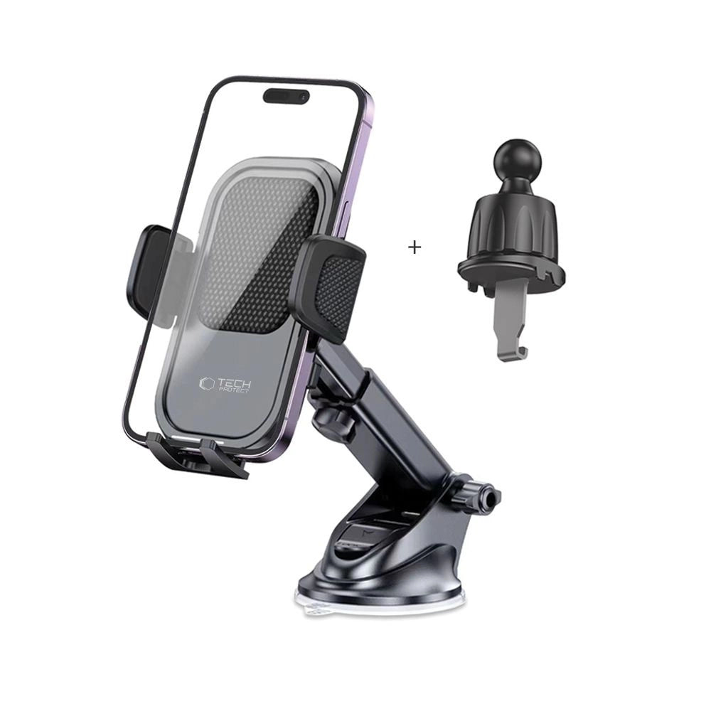 Tech-Protect V6 Car Phone Holder for Cockpit/Air Vent - Black_7