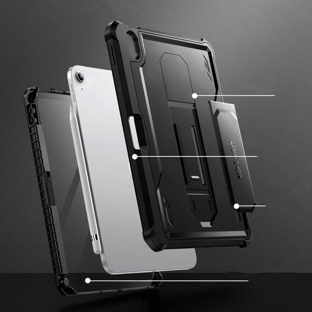 Tech-Protect Kevlar Pro Case for iPad 10.9" 2022 - Black_2