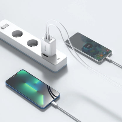 Tech-Protect C65W charger 2x USB-C PD 65W / USB-A QC 3.0 - white_4