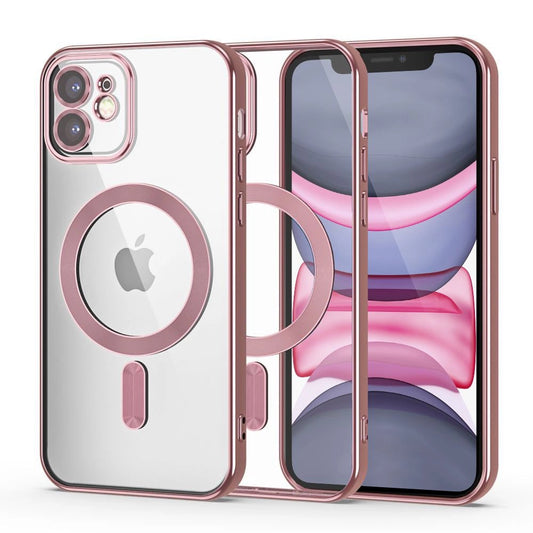 Tech-Protect MagShine Line MagSafe iPhone 11 Case - Pink_0