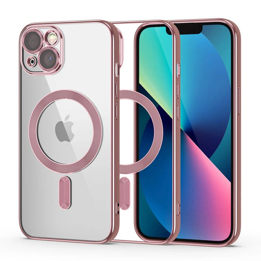 Tech-Protect MagShine Line MagSafe iPhone 13 Case - Pink_0