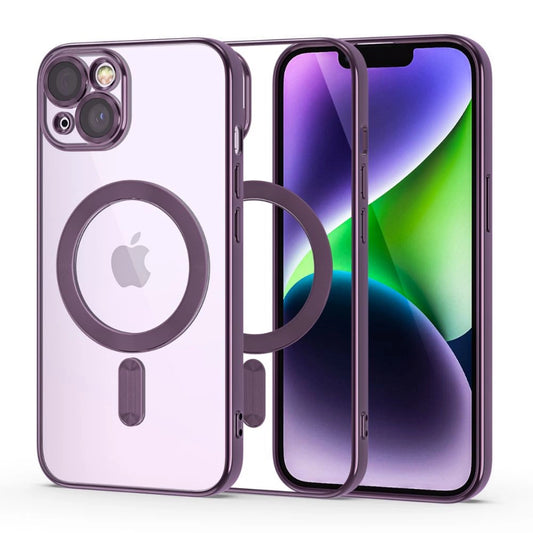 Tech-Protect MagShine Line MagSafe iPhone 14 Case - Purple_0