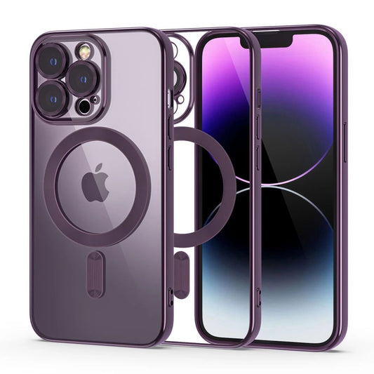 Tech-Protect MagShine Line MagSafe iPhone 14 Pro Case - Purple_0