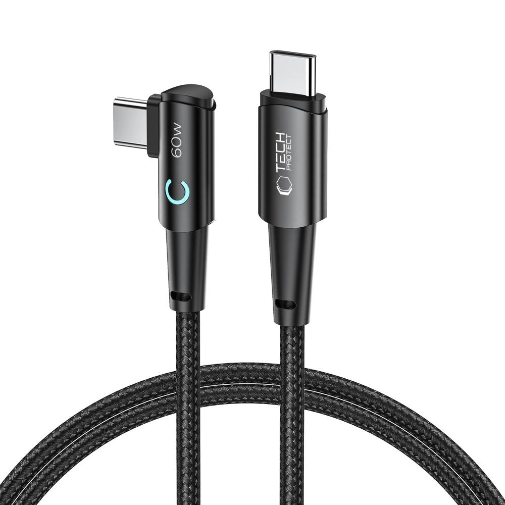 Tech-Protect UltraBoost L USB-C / USB-C 60W 6A Cable 1m - Gray_0