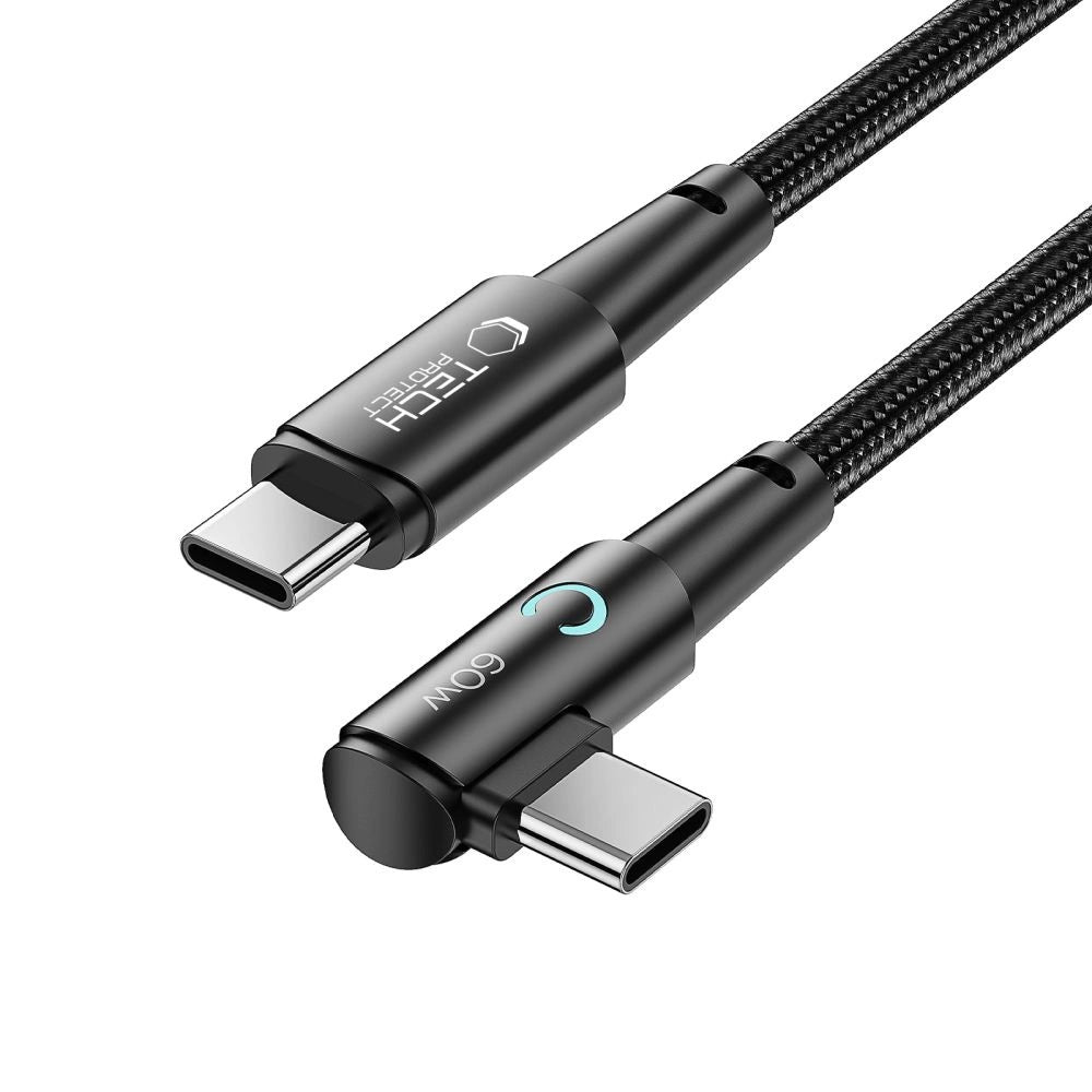 Tech-Protect UltraBoost L USB-C / USB-C 60W 6A Cable 1m - Gray_2