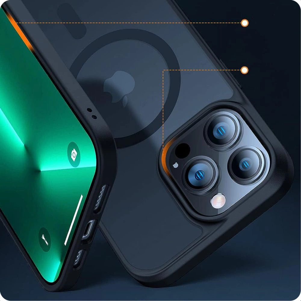 Tech-Protect MagMat MagSafe iPhone 15 Case - Matte Black_2