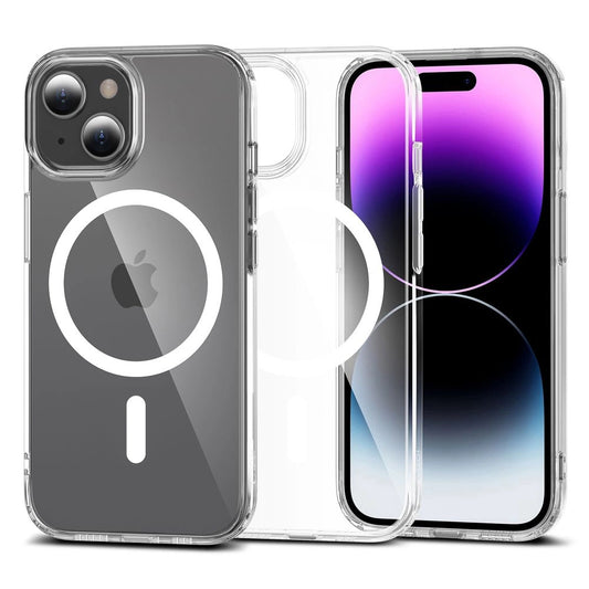 Tech-Protect FlexAir Hybrid MagSafe iPhone 15 Case - Clear_0