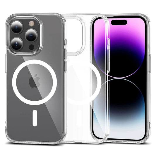 Tech-Protect FlexAir Hybrid MagSafe Case for iPhone 15 Pro - Clear_0