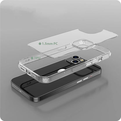 Tech-Protect FlexAir Hybrid iPhone 15 Case - Clear_3