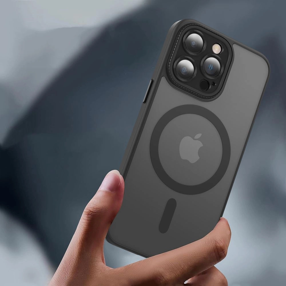 Tech-Protect MagMat Cam+ MagSafe iPhone 15 Case - Matte Black_3