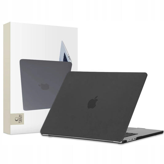 Tech-Protect SmartShell case for MacBook Air 15" M2 / M3 / 2023-2024 - matte black_0
