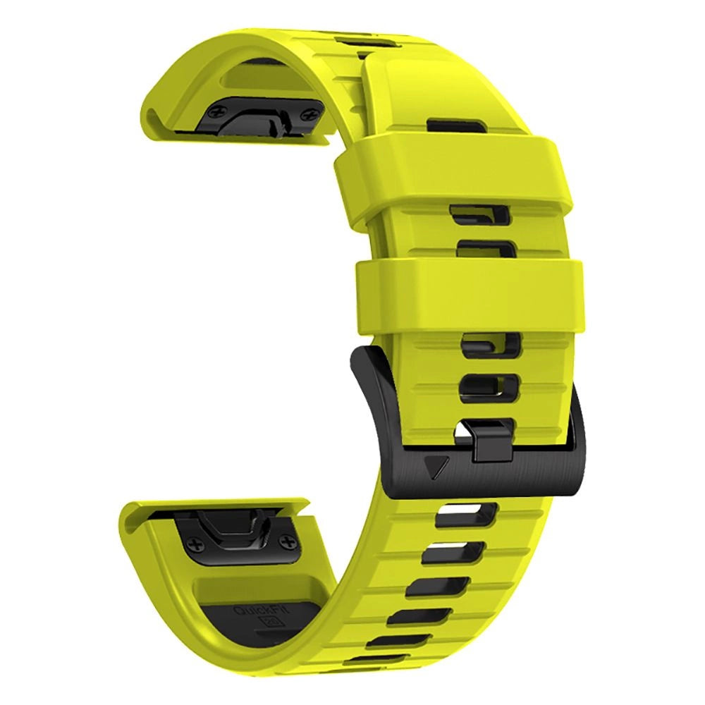 Tech-Protect IconBand Pro Strap for Garmin Fenix 3 / 5X / 3HR / 5X Plus / 6X / 6X Pro / 7X - Lime Black_1