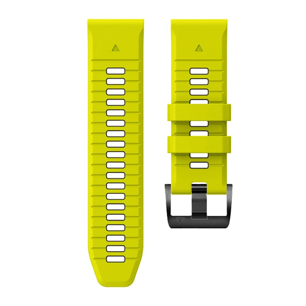 Tech-Protect IconBand Pro Strap for Garmin Fenix 3 / 5X / 3HR / 5X Plus / 6X / 6X Pro / 7X - Lime Black_3