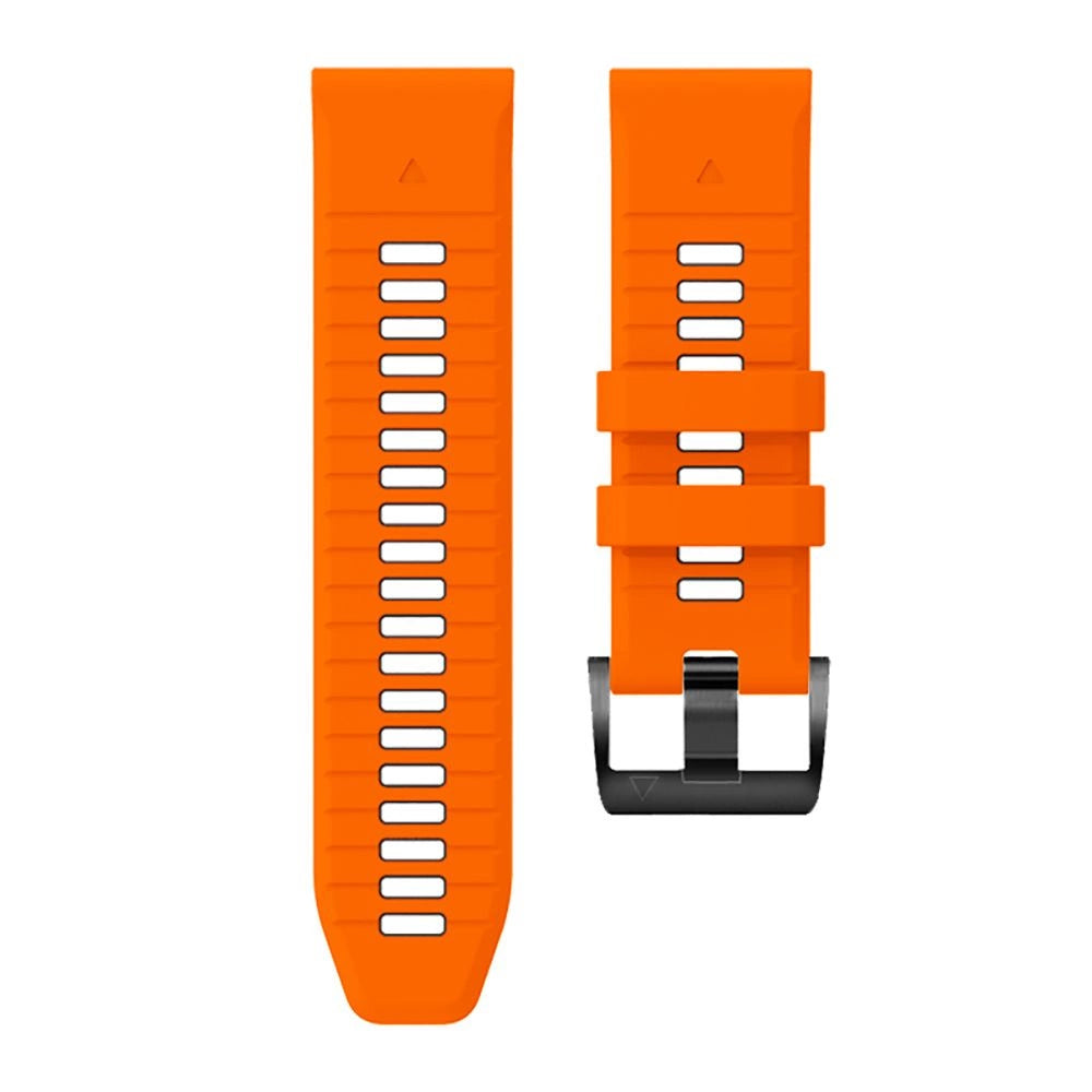 Tech-Protect IconBand Pro Strap for Garmin Fenix 3 / 5X / 3HR / 5X Plus / 6X / 6X Pro / 7X - Orange-Black_3