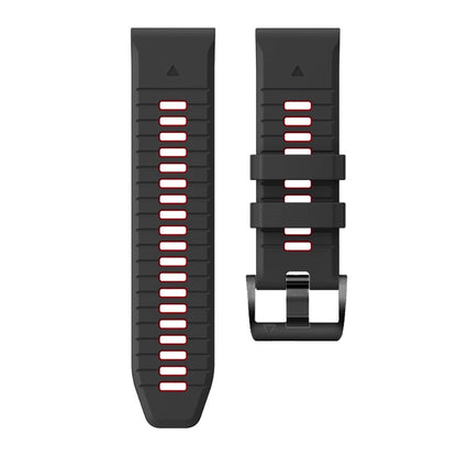 Tech-Protect IconBand Pro Strap for Garmin Fenix 3 / 5X / 3HR / 5X Plus / 6X / 6X Pro / 7X - Black/Red_4