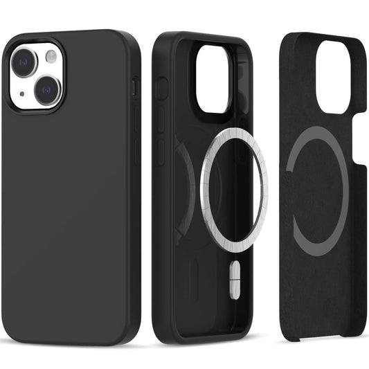 Tech-Protect Silicone MagSafe Case for iPhone 13 / 14 - Black_0