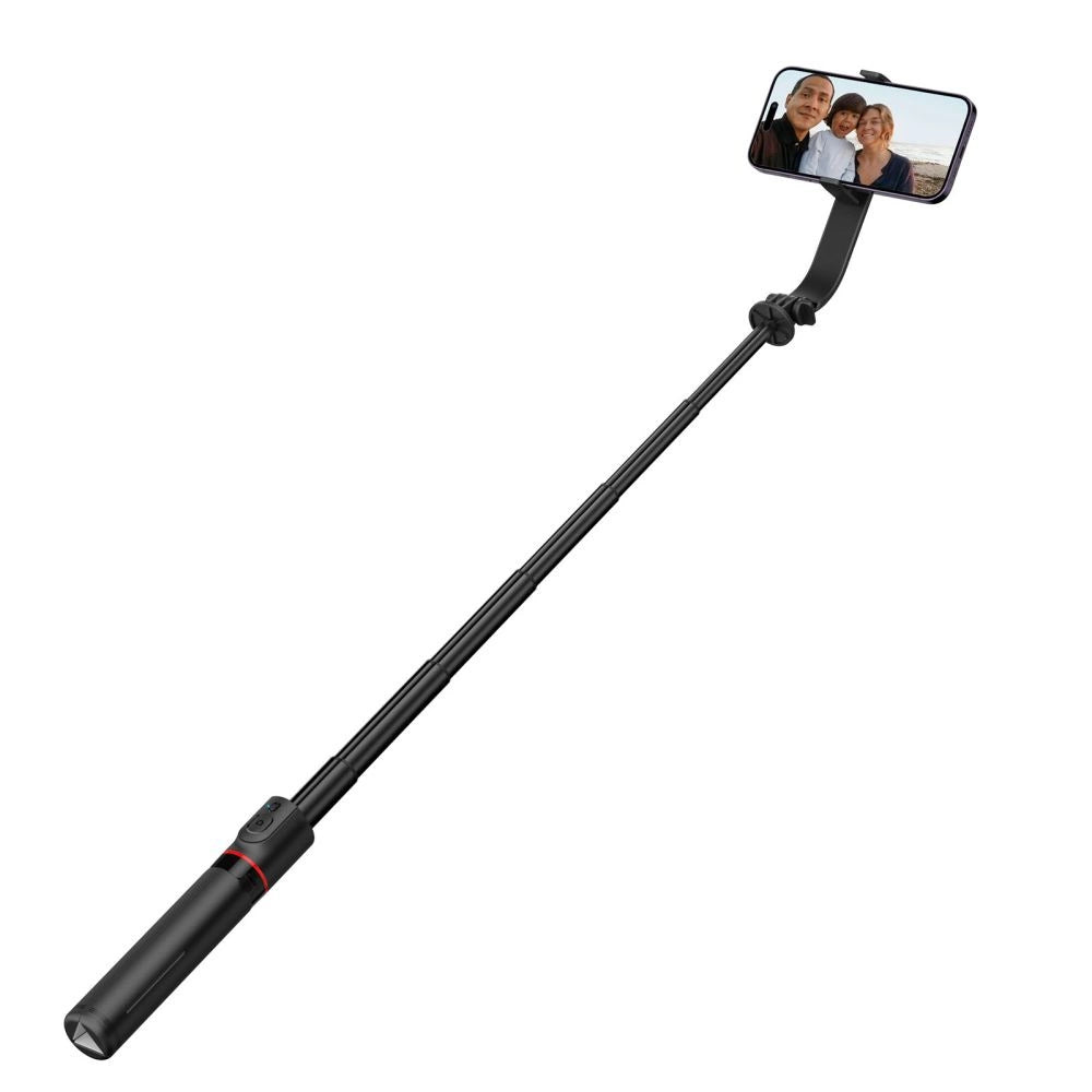 Tech-Protect L04S Bluetooth Selfie Stick with Tripod up to 95cm and 360 Head - Black_1