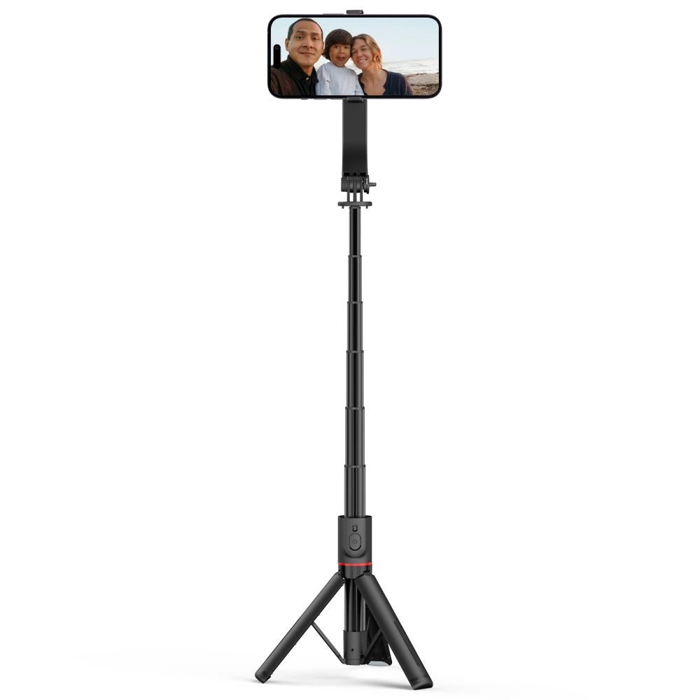Tech-Protect L04S Bluetooth Selfie Stick with Tripod up to 95cm and 360 Head - Black_2
