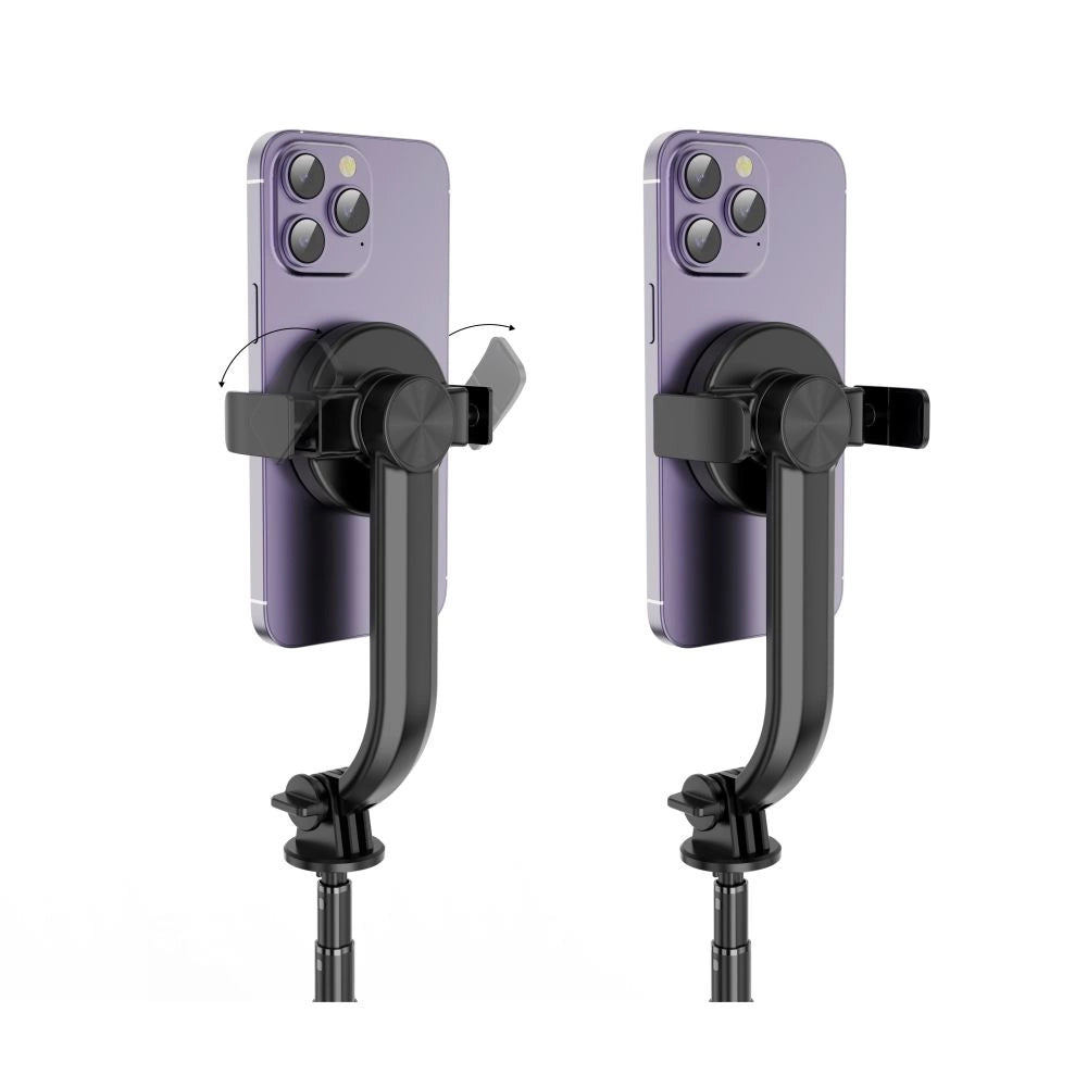 Tech-Protect L04S Bluetooth Selfie Stick with Tripod up to 95cm and 360 Head - Black_5