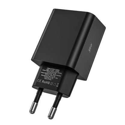 Tech-Protect C35W 2x USB-C PD 35W charger with USB-C / USB-C cable - white_5