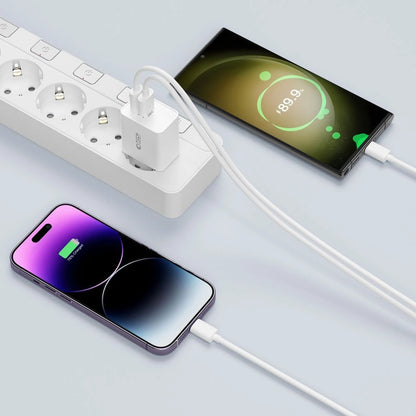 Tech-Protect C35W 2x USB-C PD 35W charger with USB-C / USB-C cable - white_7