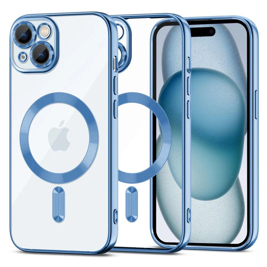 Tech-Protect MagShine Line MagSafe case for iPhone 15 - blue_0
