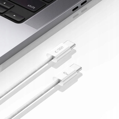 Tech-Protect UltraBoost Classic USB-C / USB-C PD cable 60W 3A 1m - white_3