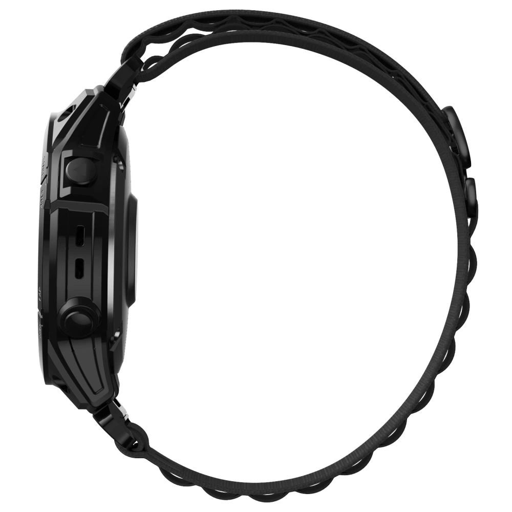 Tech-Protect Nylon Pro Strap for Garmin Fenix 3 / 5X / 3HR / 5X Plus / 6X / 6X Pro / 7X - Black_1