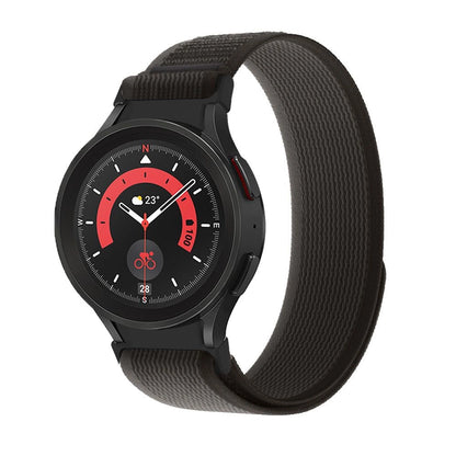 Tech-Protect Nylon Strap for Samsung Galaxy Watch 4/5/5 Pro/6/7/FE - Black &amp; Orange_1