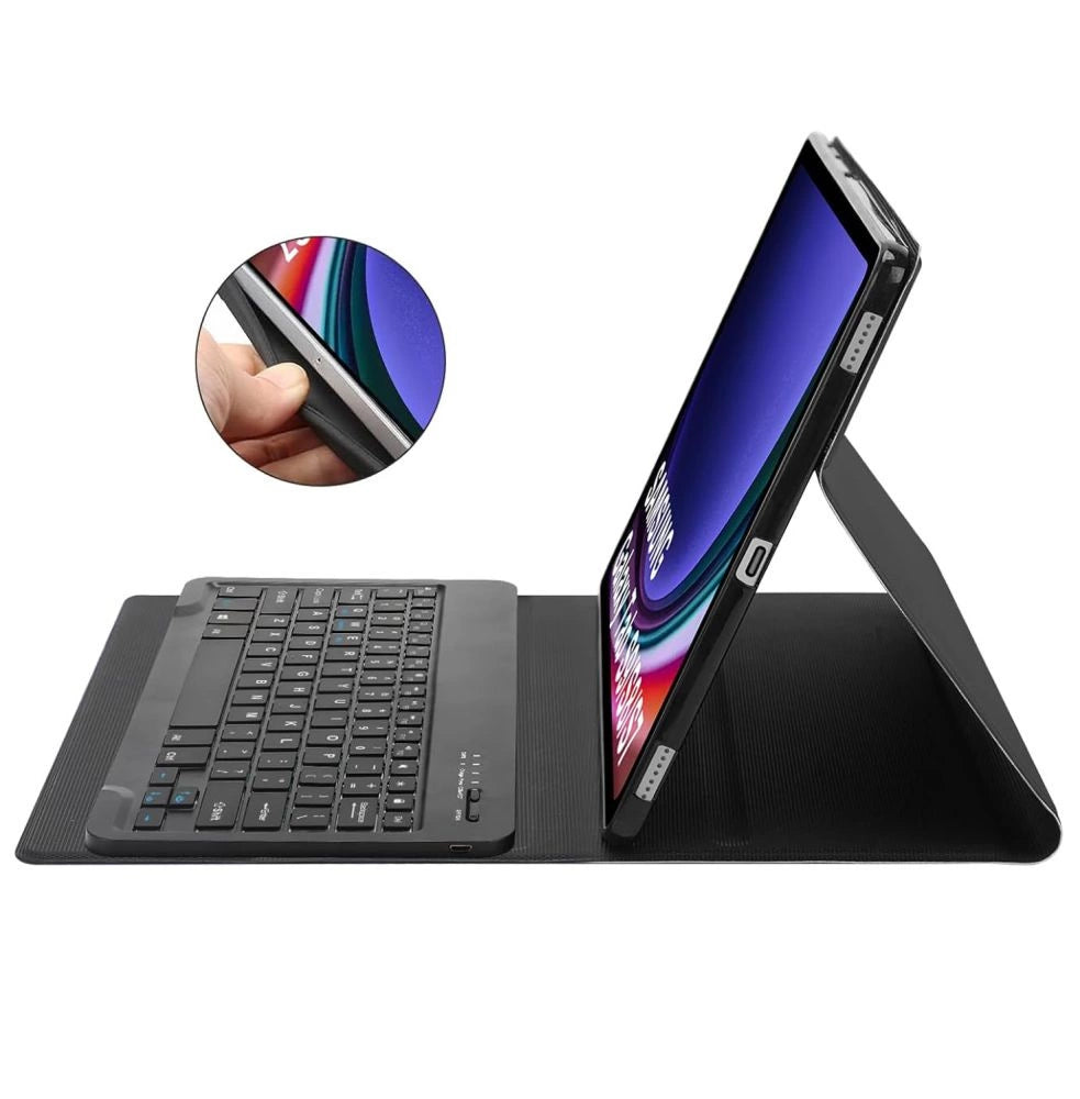 Tech-Protect SC Pen + Keyboard Case with Keyboard for Samsung Galaxy Tab S9 FE 10.9" X510 / X516B - Black_3