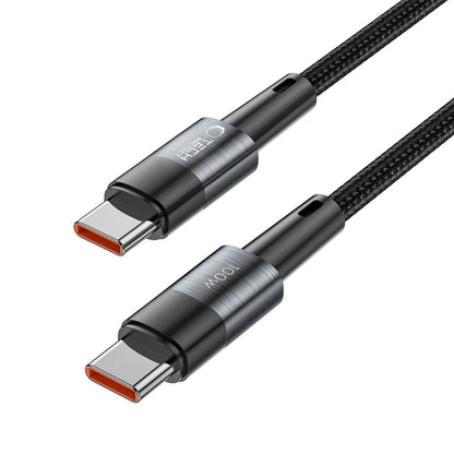 Tech-Protect UltraBoost USB-C / USB-C PD Cable 100W 5A 3m - Gray_1