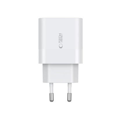 Tech-Protect C20W 2x USB-C PD 20W charger with USB-C / USB-C cable - white_3