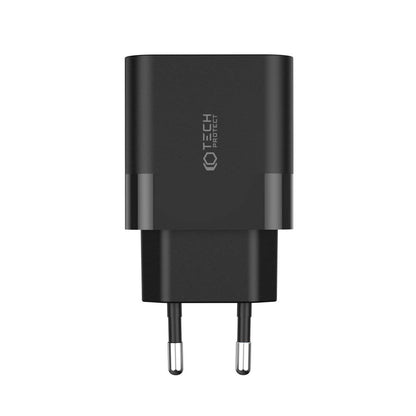 Tech-Protect C20W charger 2x USB-C PD 20W - black_4