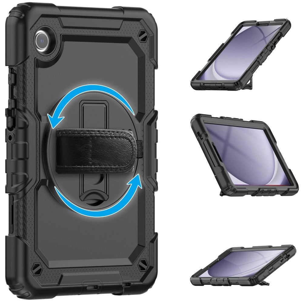Tech-Protect Solid360 Case for Samsung Galaxy Tab A9+ 11.0 X210 / X215 / X216 - Black_1