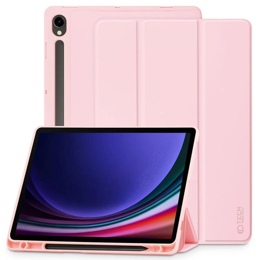 Tech-Protect SC Pen Case for Samsung Galaxy Tab S9 FE 10.9" X510 / X516B - Pink_0