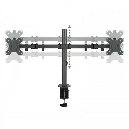 Soporte para 2 Monitores TooQ DB1232TN-B/ hasta 8kg_2