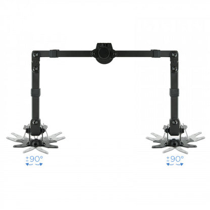 Soporte para 2 Monitores TooQ DB1232TN-B/ hasta 8kg_5