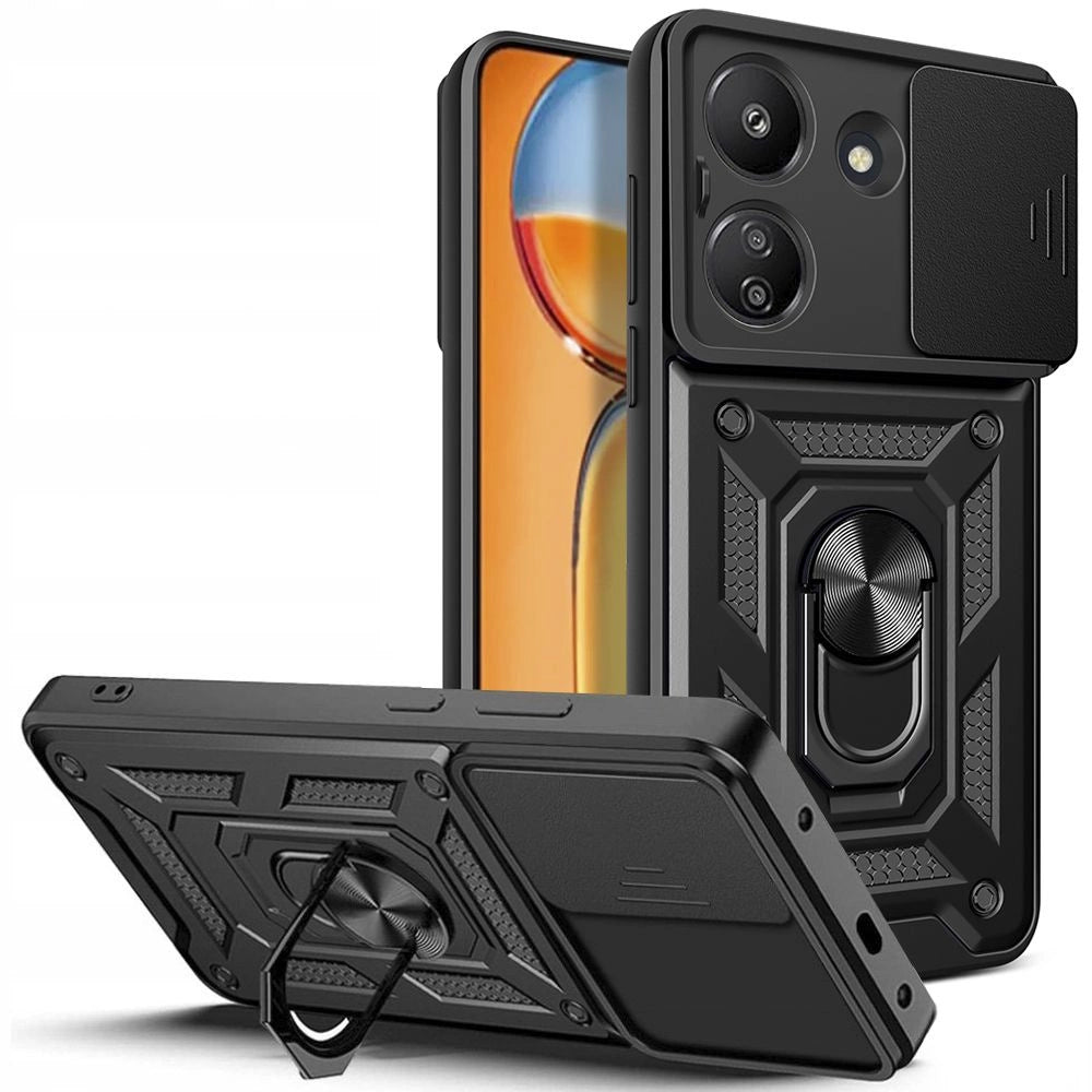 Tech-Protect CamShield Pro Case for Xiaomi Redmi 13C / Poco C65 - Black_0