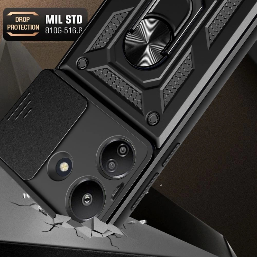Tech-Protect CamShield Pro Case for Xiaomi Redmi 13C / Poco C65 - Black_1
