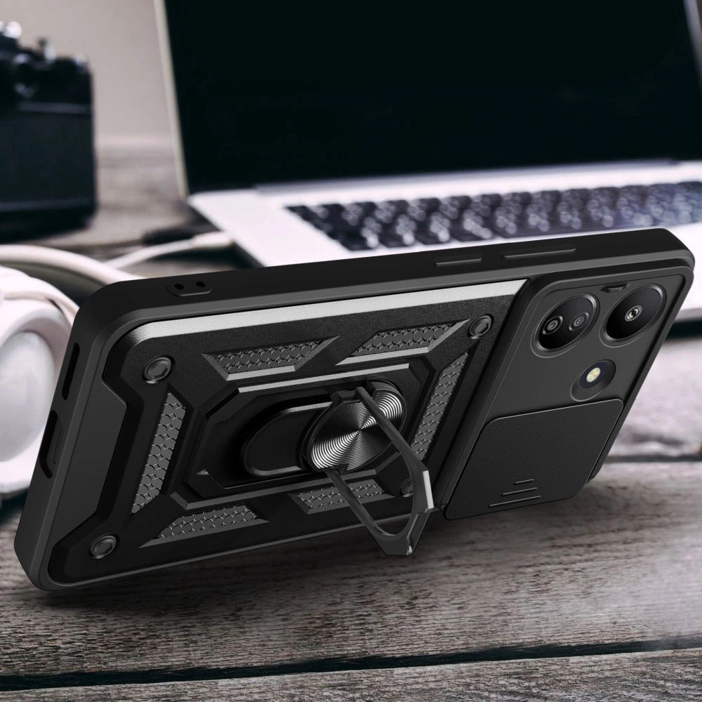 Tech-Protect CamShield Pro Case for Xiaomi Redmi 13C / Poco C65 - Black_3