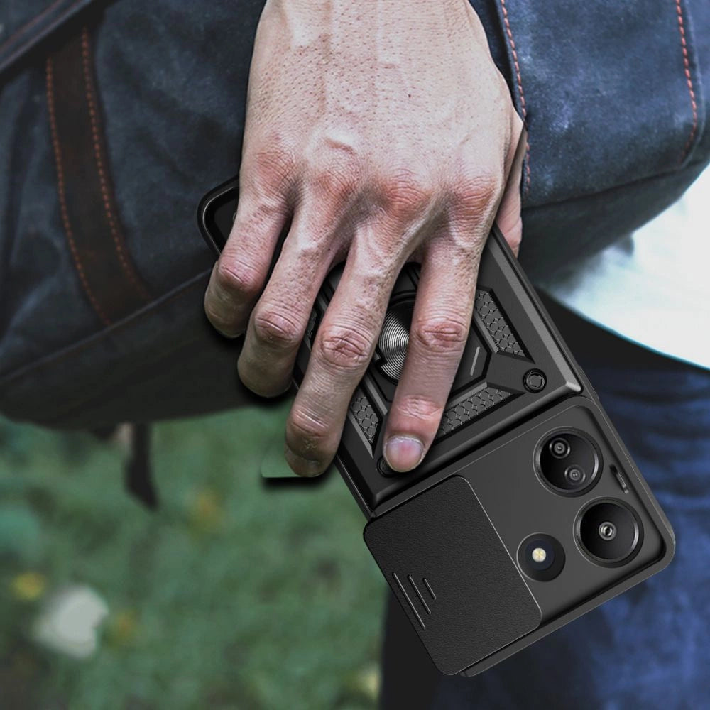Tech-Protect CamShield Pro Case for Xiaomi Redmi 13C / Poco C65 - Black_5