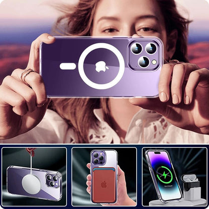 Tech-Protect FlexAir Hybrid MagSafe Case for Samsung Galaxy S24 Ultra - Clear_4