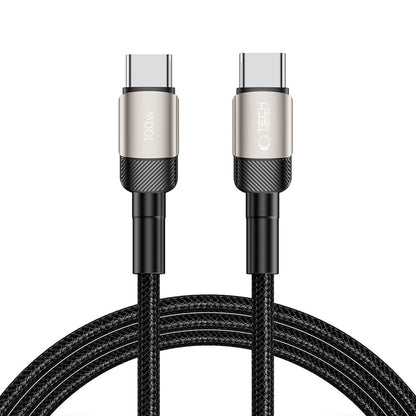 Tech-Protect UltraBoost Evo USB-C / USB-C PD cable 100W 5A 2m - titanium_0