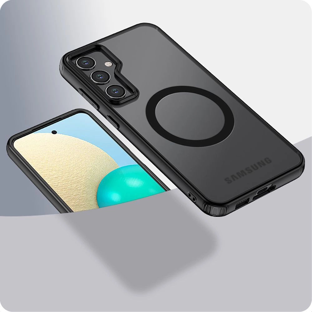 Tech-Protect MagMat MagSafe Case for Samsung Galaxy A55 5G - Matte Black_3