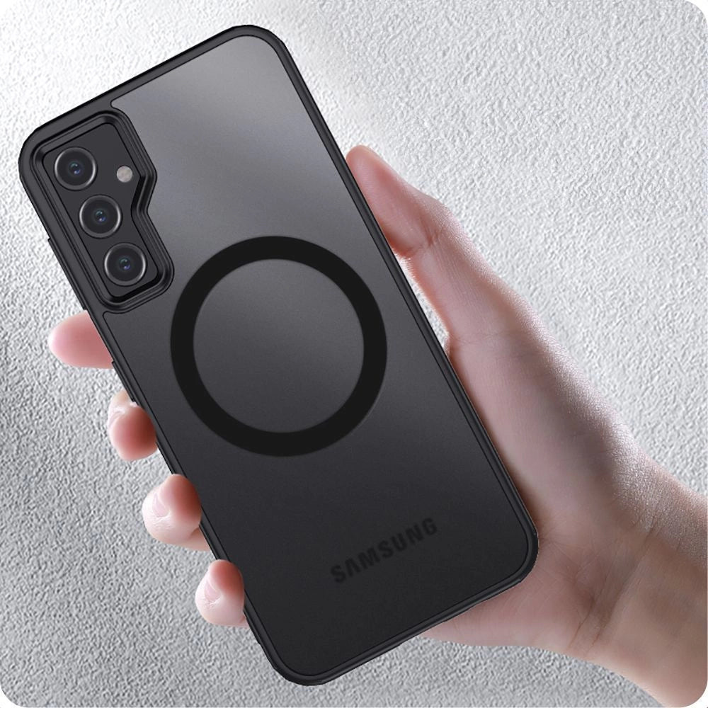 Tech-Protect MagMat MagSafe Case for Samsung Galaxy A55 5G - Matte Black_4