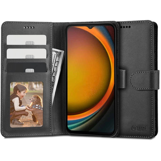 Tech-Protect Wallet Case for Samsung Galaxy XCover 7 - Black_0