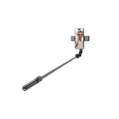 Tech-Protect L05S Bluetooth Selfie Stick with Tripod up to 105cm with LED Light - Black_3