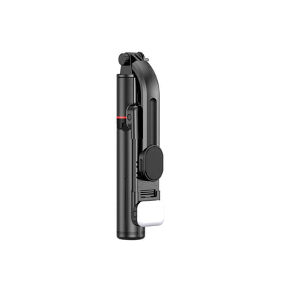 Tech-Protect L05S Bluetooth Selfie Stick with Tripod up to 105cm with LED Light - Black_4