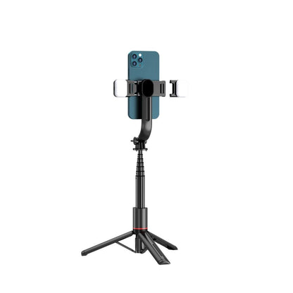 Tech-Protect L05S Bluetooth Selfie Stick with Tripod up to 105cm with LED Light - Black_5